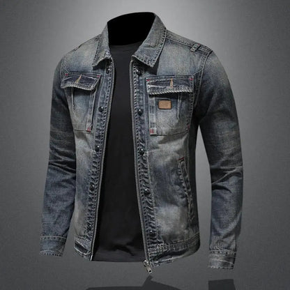 Valchan | Veste en Denim Rétro Carl