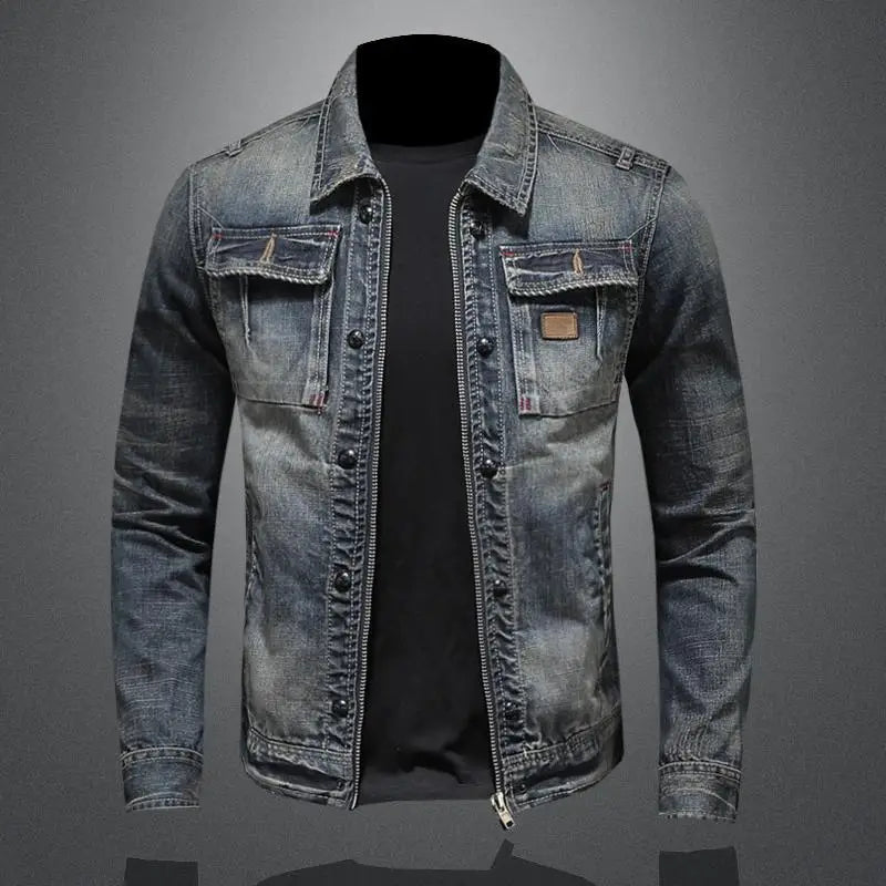 Valchan | Veste en Denim Rétro Carl