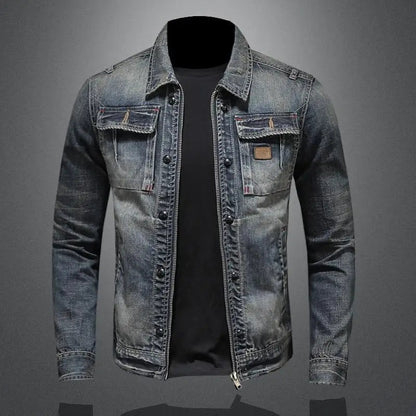 Valchan | Veste en Denim Rétro Carl